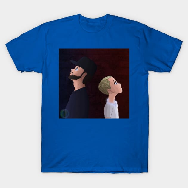 anime and manga T-Shirt by joeysartworld